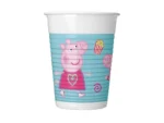Kubeczki plastikowe Świnka Peppa Play 200 ml