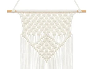Makrama złamana biel 30x49 cm