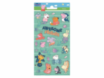 Naklejki Świnka Peppa Awesome Friends 24 sztuki
