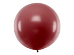 Balon okrągły 1m Pastel Burgundy