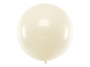 Balon okrągły 1m Metallic Pearl