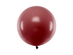 Balon okrągły 60cm Pastel Burgundy
