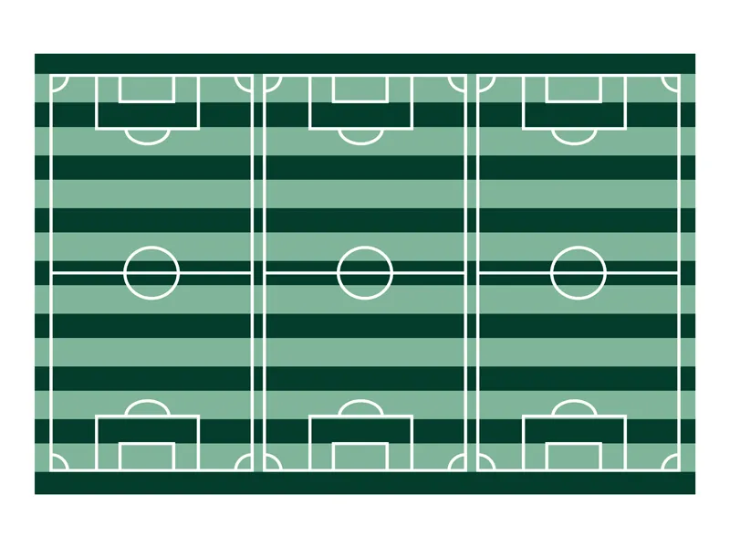 Obrus Boisko piłkarskie 120x180 cm