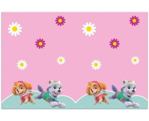Obrus plastikowy Psi Patrol Skye i Everest 120x180cm