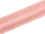 Organza Gładka blady róż 0.16 x 9 m