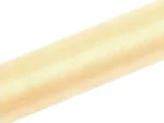 Organza Gładka kremowa 0.16 x 9m