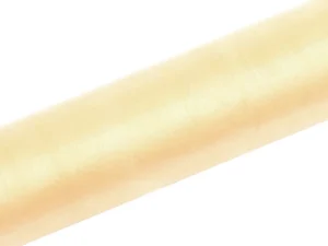 Organza Gładka kremowa 0.16 x 9m