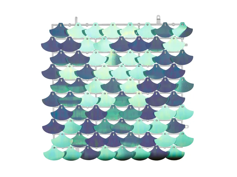 Panel cekinowy łuski jasny liliowy 30x30 cm