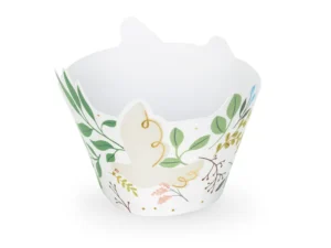 Papilotki na muffinki Kwiaty 5x7.5x6.5 cm