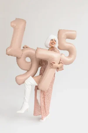 Peruka Kleopatra biały