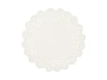 Podkładki pod talerze białe średnica ok. 35.5 cm