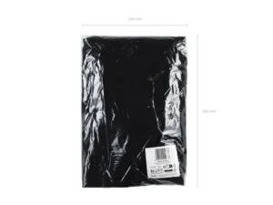 Pokrowiec na stół bankietowy 183x76x74cm czarny