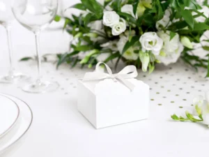 Pudełeczka Chmurka białe, 8x7.5x4.5 cm