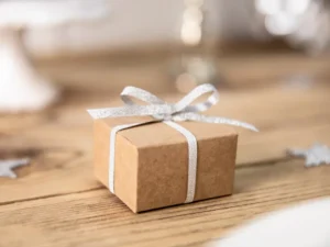 Pudełeczka kraft, 6x5.5x3.5cm