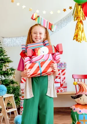 Pudełka na prezenty Cukierki, mix, 7x37 cm - 9x47cm