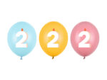 Balony 30 cm 2 mix