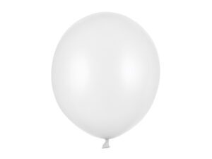 Balony Strong 43cm Metalic Pure White