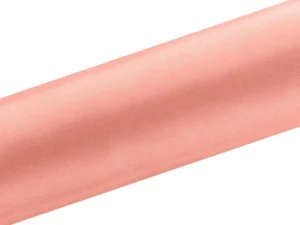 Satyna gładka koralowa 0.16 x 9 m