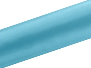 Satyna gładka turkusowa 0.16 x 9 m