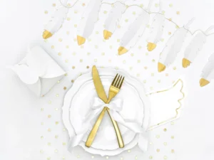 Serwetki Skrzydła, 16x10 cm