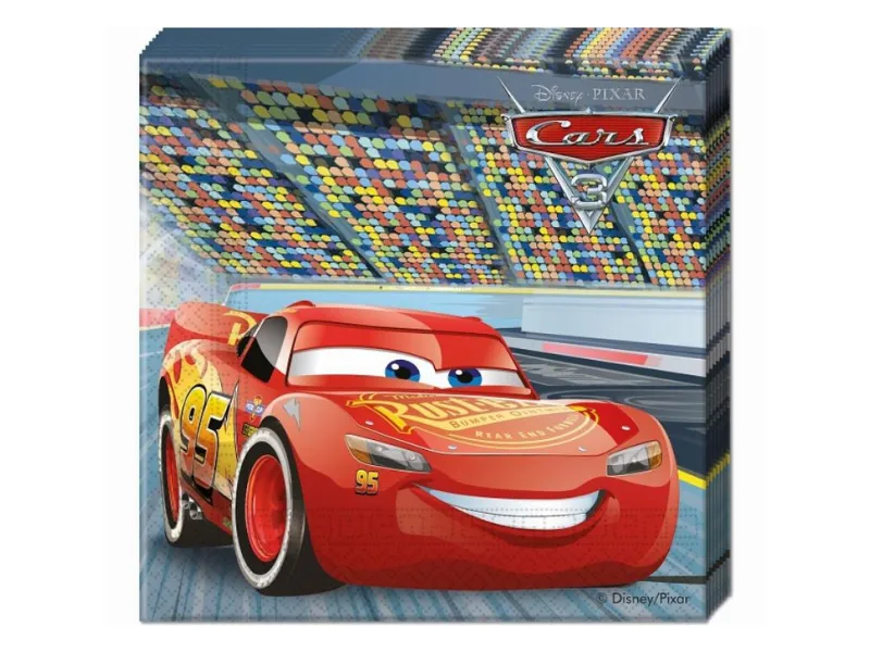 Serwetki papierowe Cars 3 next generation 33x33 cm