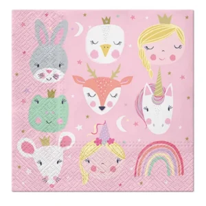 Serwetki papierowe PAW Magical Friends 33x33 cm
