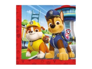 Serwetki papierowe Psi Patrol Rescue Heroes 33x33 cm