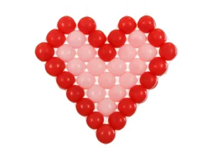 Siatka balonowa Serce 63x58cm