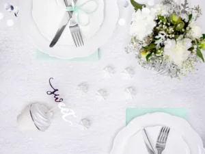 Siatka dekoracyjna Fibra srebrna 0.36x9 m