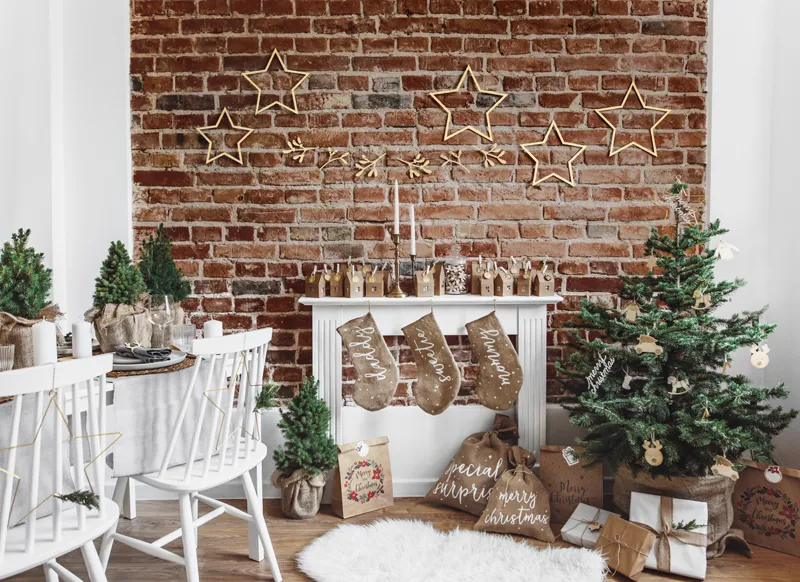 Skarpeta dekoracyjna Sweetie biały, 23x39.5cm