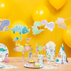 Słomki Dinozaury 6sztuk