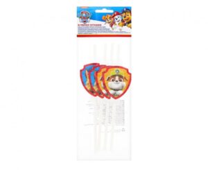 Słomki papierowe z medalionem, Psi Patrol Rescue Heroes