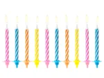Świeczki urodzinowe mix 6 cm