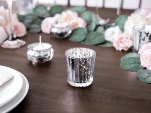 Świecznik srebrny 6cm