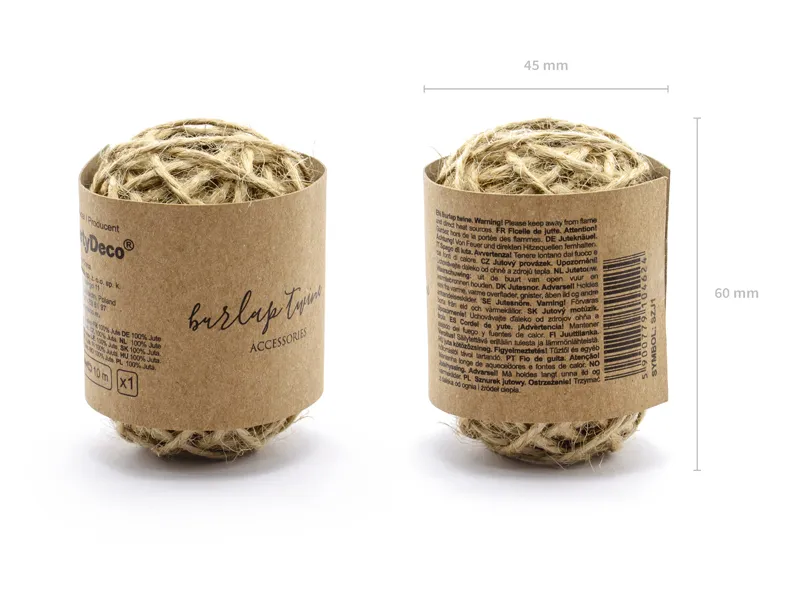 Sznurek, jutowy 10 m