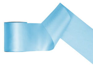 Tasiemka satynowa błękit 100mm/25m