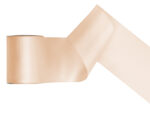 Tasiemka satynowa kremowy 100mm/25m