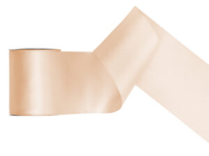 Tasiemka satynowa kremowy 100mm/25m