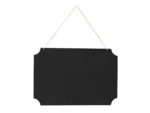 Tabliczka wisząca do napisów czarna