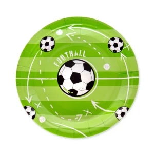 Talerzyk papierowy Football 18 cm