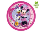 Talerzyki papierowe Minnie Junior 23 cm