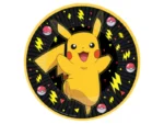 Talerzyki papierowe Pokemon 23 cm