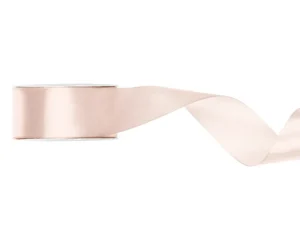 Tasiemka satynowa złamana biel 38mm/25m