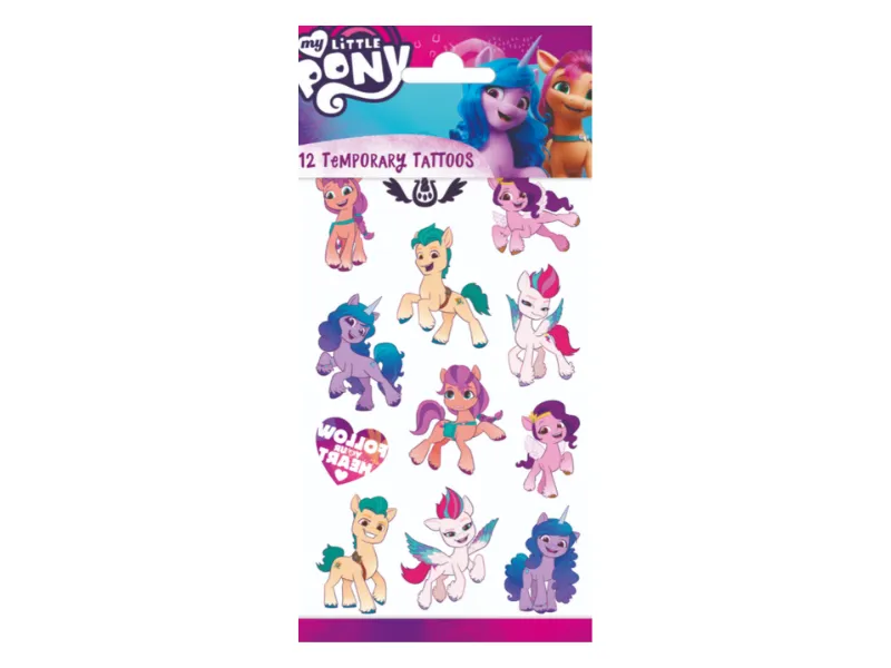 Tatuaże My Little Pony 12 sztuk