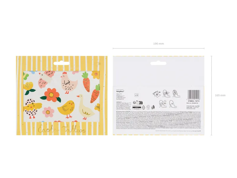 Tatuaże Wielkanoc mix 6