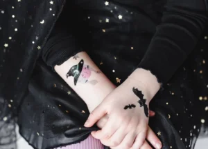 Tatuaże zmywalne Halloween, mix