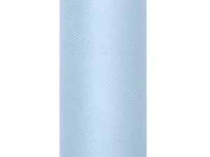 Tiul gładki błękitny 0.5 x 9 m