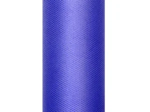 Tiul gładki granat 0.15 x 9 m