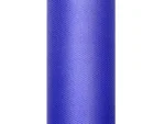 Tiul gładki granatowy 0.3 x 9 m