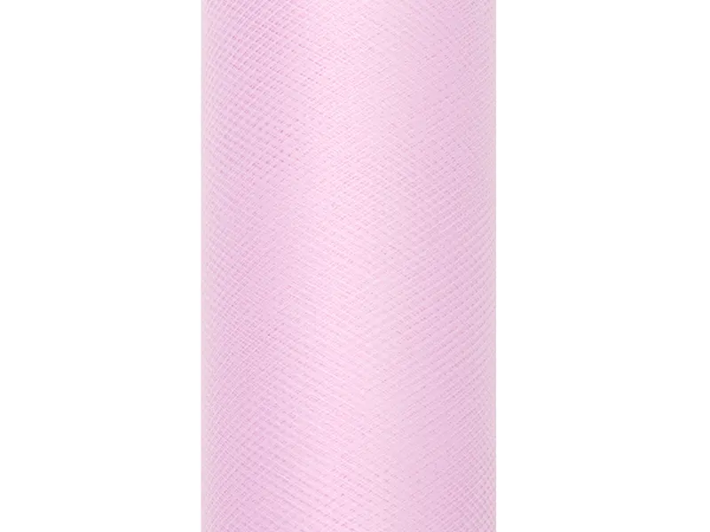 Tiul gładki jasny róż 0.30 x 9 m